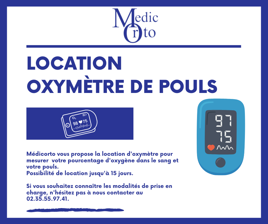 Louer un oxymètre de pouls au Havre
